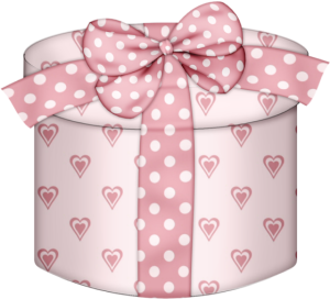 pink gift box